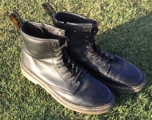 Doc martens black leather - martens,