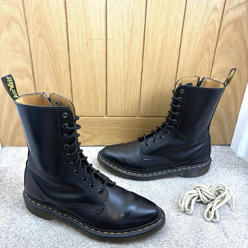 Martens alix black leather - alix,