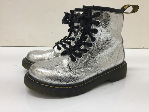 Doc martens girls silver - doc,