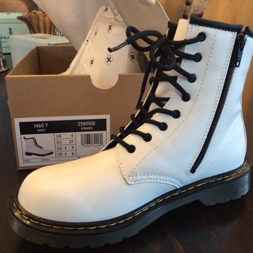 New doc martens white leather - white,