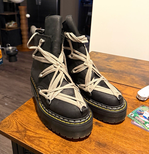 Rick owens doc martens - owens, quad